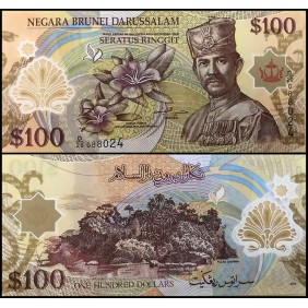 BRUNEI 100 Ringgit 2013...