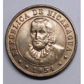 NICARAGUA 10 Centavos 1954