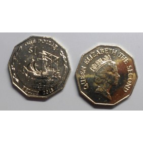 BELIZE 1 Dollar 2018