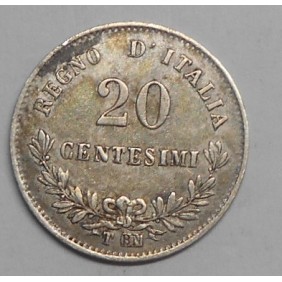 20 Centesimi 1863 T Valore