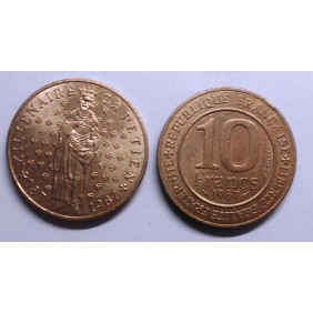 FRANCE 10 Francs 1987 King...