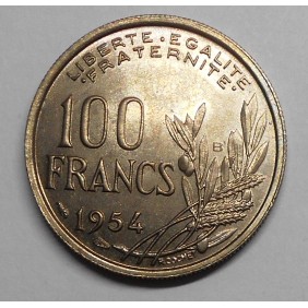 FRANCE 100 Francs 1954B