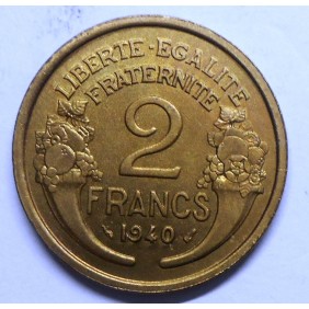 FRANCE 2 Francs 1940