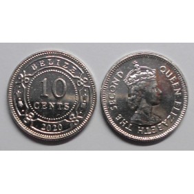 BELIZE 10 Cents 2020