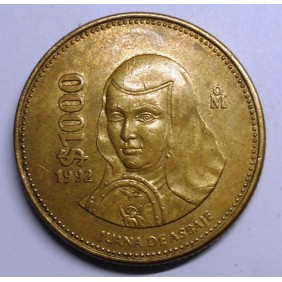 MEXICO 1000 Pesos 1992