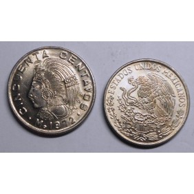MEXICO 50 Centavos 1972