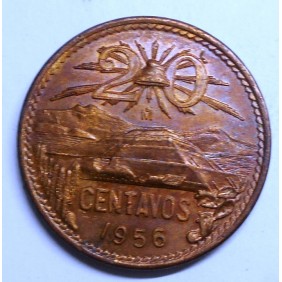 MEXICO 20 Centavos 1956