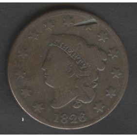 USA 1 Cent 1826 Coronet
