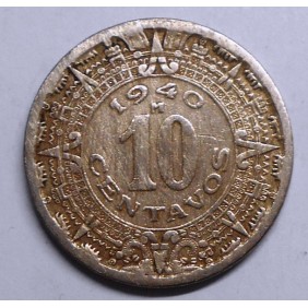 MEXICO 10 Centavos 1940