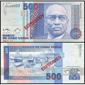 CAPE VERDE 500 Escudos 1989...