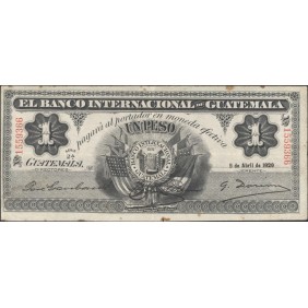 GUATEMALA 1 Peso 1920