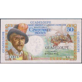 GUADELOUPE 50 Francs 1947