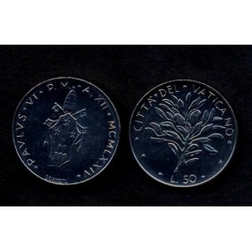 VATICANO 50 Lire 1974