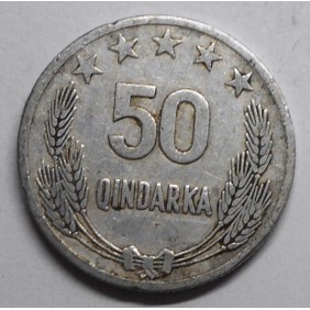 ALBANIA 50 Qindarka 1964