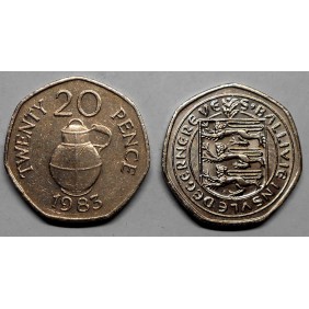 GUERNSEY 20 Pence 1983