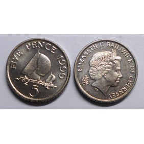 GUERNSEY 5 Pence 1999