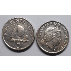 GUERNSEY 5 Pence 2006