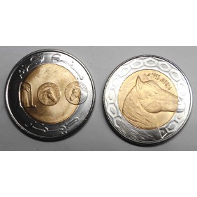 ALGERIA 100 Dinars 1993 Horse