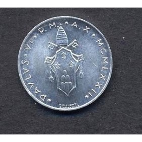 VATICANO 1 Lira 1972