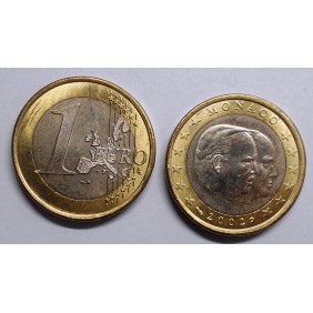 MONACO 1 Euro 2002