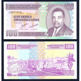 BURUNDI 100 Francs 2010