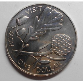 NEW ZEALAND 1 Dollar 1981...