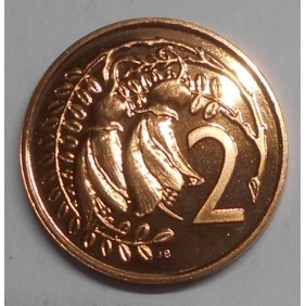NEW ZEALAND 2 Cents 1983