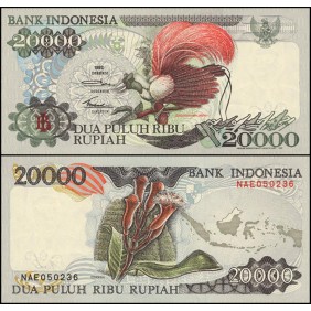 INDONESIA 20.000 Rupiah 1992