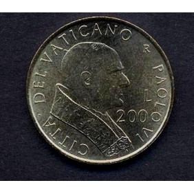 VATICANO 200 Lire 2001