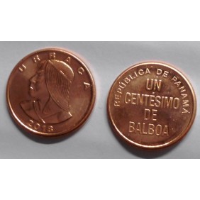 PANAMA 1 Centesimo 2018