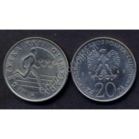 POLAND 20 Zlotych 1980...
