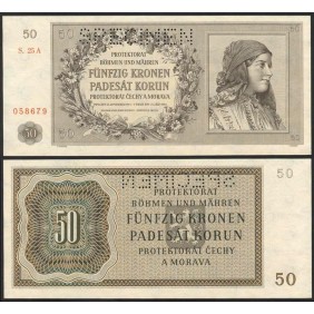BOHEMIA & MORAVIA 50 Korun...
