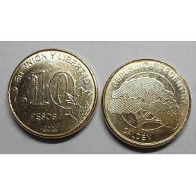 ARGENTINA 10 Pesos 2020 Calden