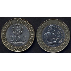PORTUGAL 200 Escudos 2000...