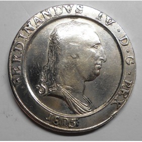 FERDINANDO IV Piastra 1805...