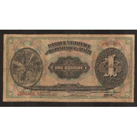 HAITI 1 Gourde L.1919