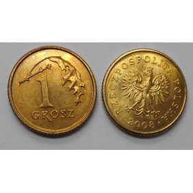 POLAND 1 Grosz 2008