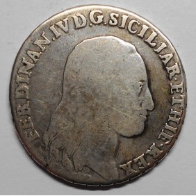 FERDINANDO IV 1/2 Piastra 1798
