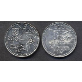 PORTUGAL 200 Escudos 1994...