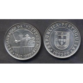 PORTUGAL 100 Escudos 1990...