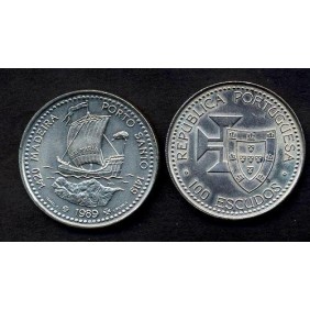 PORTUGAL 100 Escudos 1989...