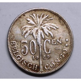 BELGIAN CONGO 50 Centimes...