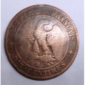 FRANCE 10 Centimes 1856B