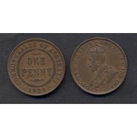 AUSTRALIA 1 Penny 1929...
