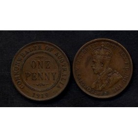 AUSTRALIA 1 Penny 1919...