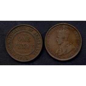 AUSTRALIA 1 Penny 1913...