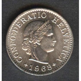 SWITZERLAND 5 Rappen 1968