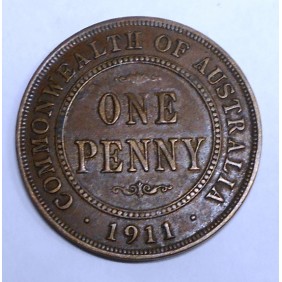 AUSTRALIA 1 Penny 1911...