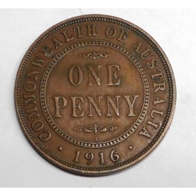 AUSTRALIA 1 Penny 1916...
