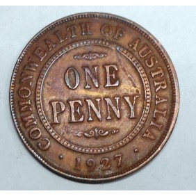 AUSTRALIA 1 Penny 1927...